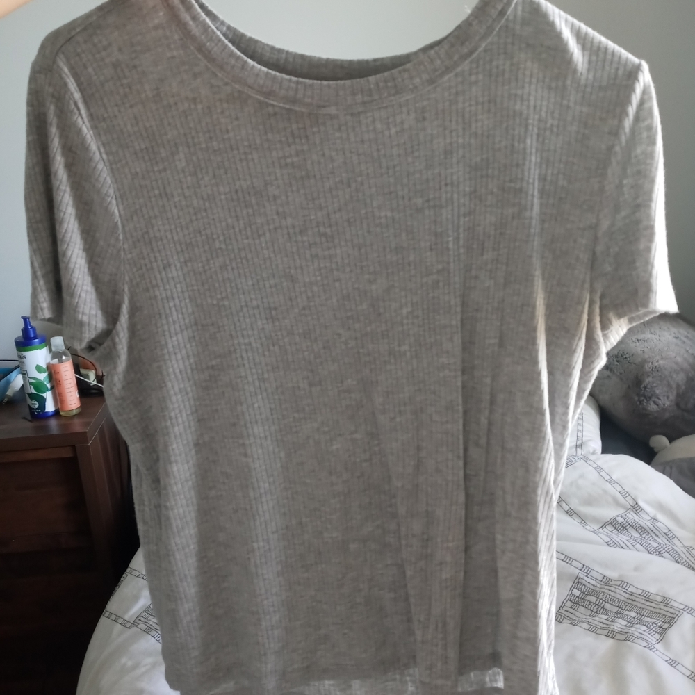 Aerie Ribbed Baby Tee